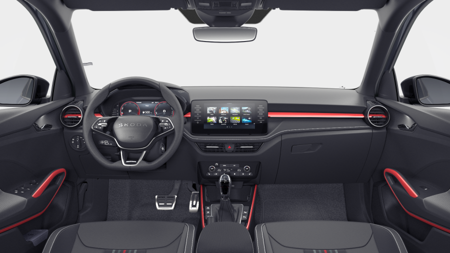 Škoda Fabia, 1,5 TSI 110 kW 7° automatická DSG, barva šedá