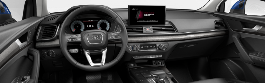 Audi Q5 Sportsback, Q5 SB S line 40 TDI 150kW quattro, barva modrá