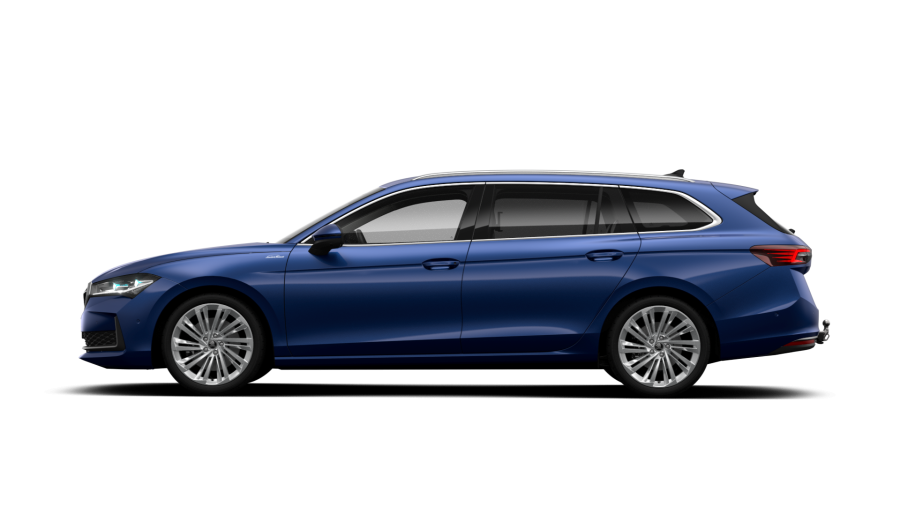 Škoda Superb, 2,0 TDI 142 kW 7-stup. automat. 4x4, barva modrá