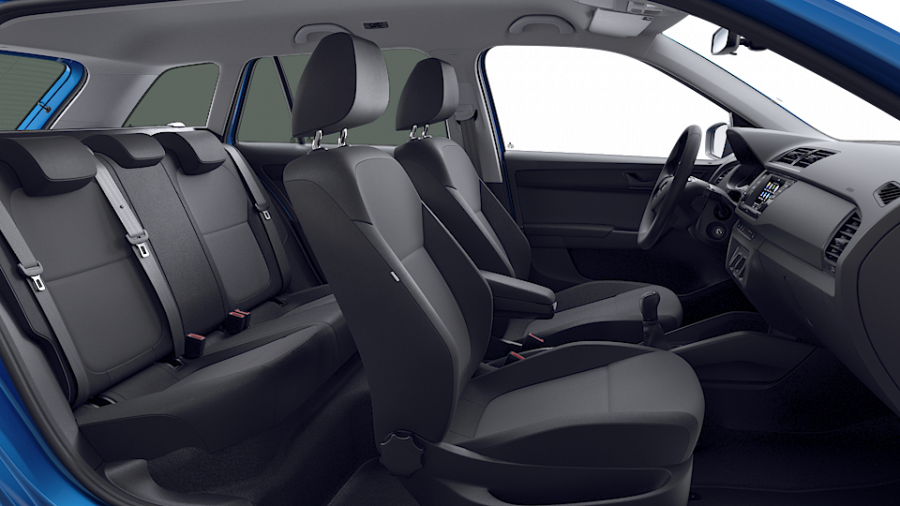 Škoda Fabia, 1,0 TSI 70 kW 5-stup. mech., barva modrá