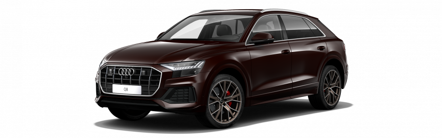 Audi Q8, Q8 50 TDI quattro, barva hnědá