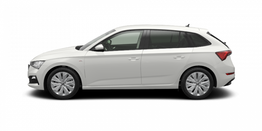 Škoda Scala, 1,5 TSI 110 kW 6-stup. mech., barva bílá