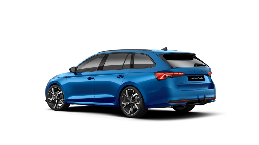 Škoda Octavia, 1,5 TSI m-HEV 110 kW 7-stup. automat., barva modrá