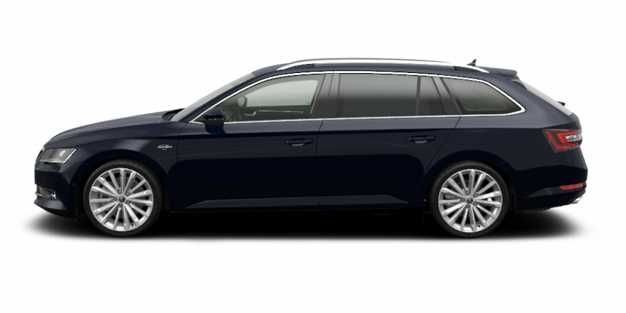 Škoda Superb, 2,0 TSI 200 kW 7-stup. automat. 4x4, barva modrá