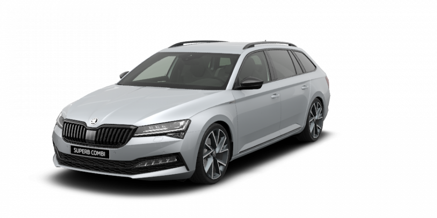 Škoda Superb, 2,0 TDI 147 kW 7-stup. automat. 4x4, barva stříbrná