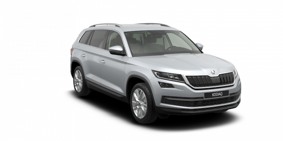 Škoda Kodiaq, 2,0 TDI 110 kW 7-stup. automat. 4x4, barva stříbrná