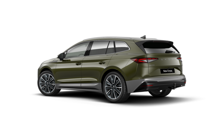 Škoda Enyaq iV, 82 kWh 1° automatická, barva zelená