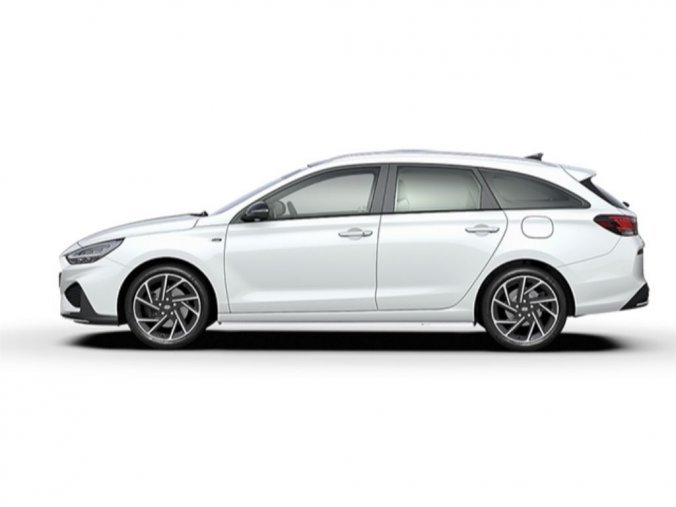 Hyundai i30, kombi, Nová kombi N Line 1,5 T-GDI Mild hybrid 117 kW, barva bílá