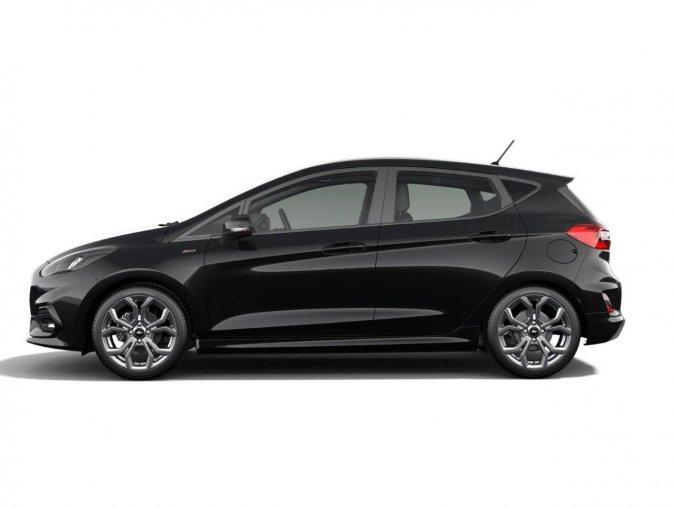 Ford Fiesta, hatchback, ST-Line 5D 1,0 EcoBoost (mHEV) 92 kW / 125 k, barva černá