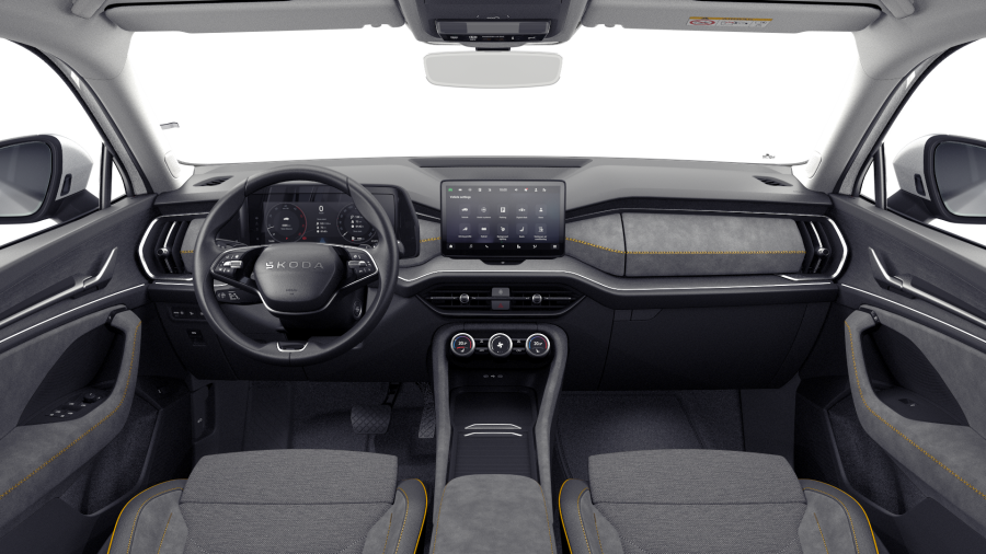 Škoda Kodiaq, 2,0 TDI 110 kW 7° automatická DSG, barva bílá