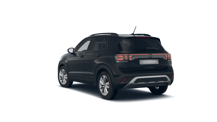 Volkswagen T-Cross, T-Cross People 1.0 TSI 70 kW 5G, barva černá