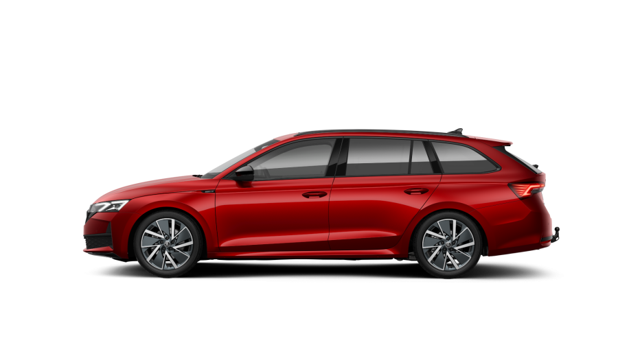 Škoda Octavia, 2,0 TSI 150 kW 7° automatická DSG 4x4, barva červená