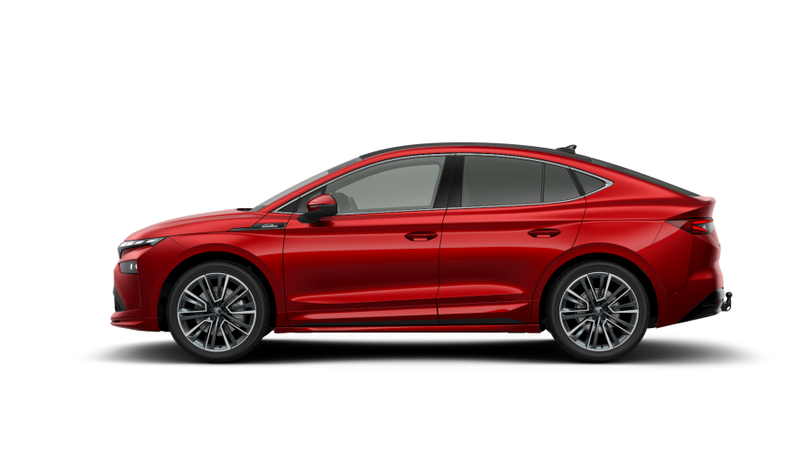 Škoda Enyaq iV, 82 kWh 210 kW 1° automatická 4x4, barva červená