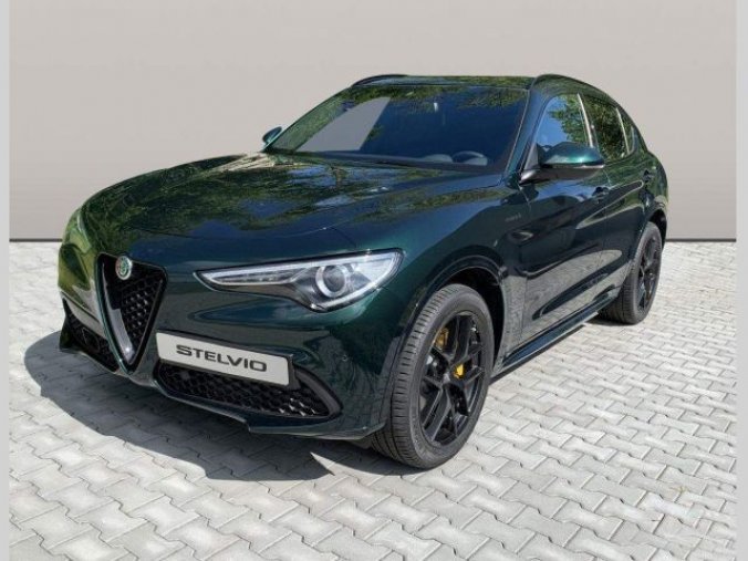 Alfa Romeo Stelvio, 2.0 Turbo 280k Q4 VELOCE, barva zelená