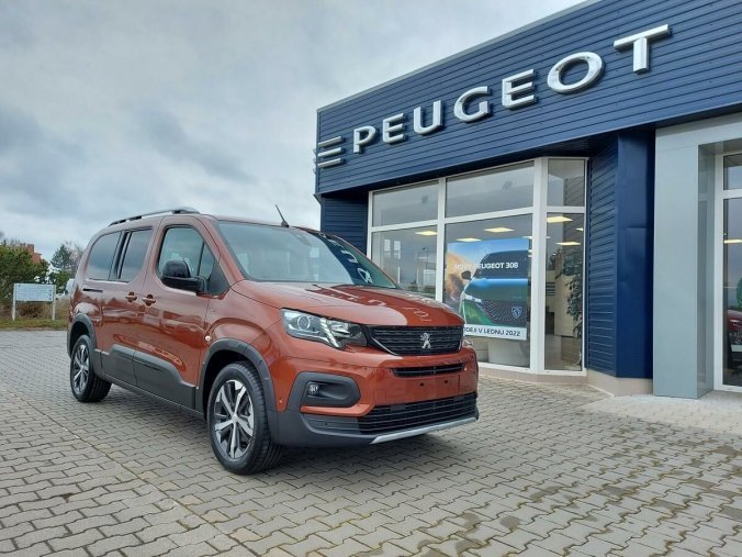 Peugeot Rifter, LONG GT 1,5 BlueHDI 130k, barva oranžová