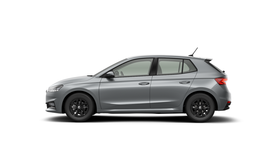 Škoda Fabia, 1,0 MPI 59 kW 5° manuální, barva stříbrná