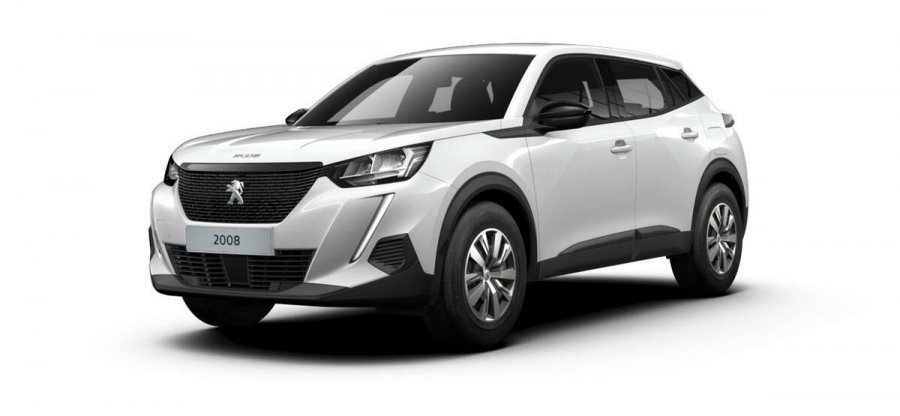 Peugeot 2008, Active 1,2 130k man6 Park.cam, barva bílá