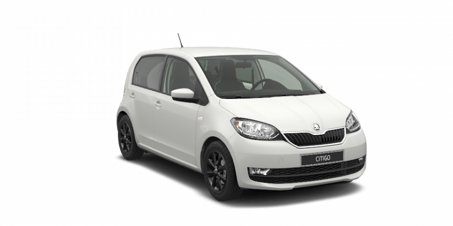 Škoda Citigo, 1,0 MPI 55 kW 5-stup. ASG, barva bílá