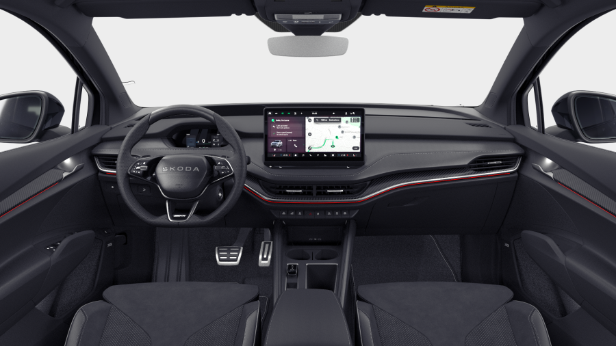 Škoda Enyaq iV, 82 kWh 1-stup. automat. 4x4, barva černá