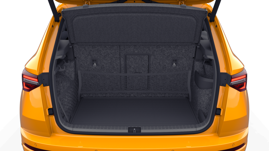 Škoda Karoq, 2,0 TSI 140 kW 7-stup. automat. 4x4, barva oranžová