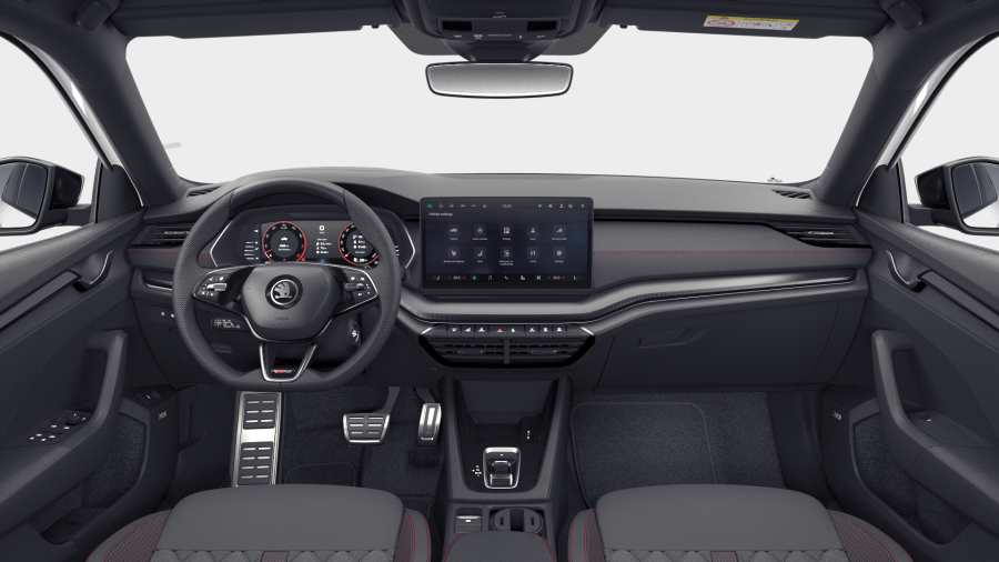 Škoda Octavia, 2,0 TSI 195 kW 7° automatická DSG, barva bílá