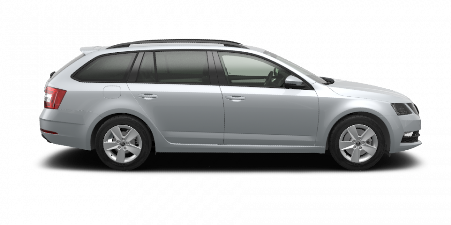 Škoda Octavia, 1,6 TDI 85 kW 5-speed mech., barva stříbrná