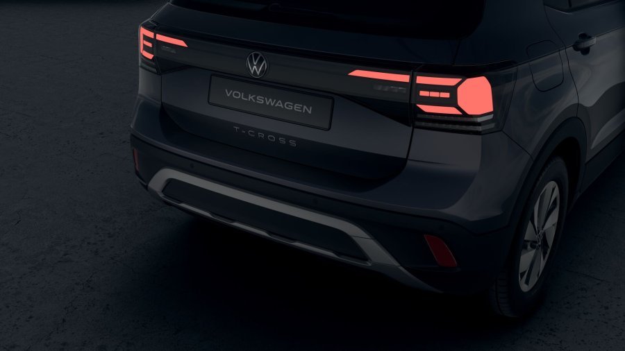 Volkswagen T-Cross, T-Cross People 1.0 TSI 85 kW 6G, barva šedá