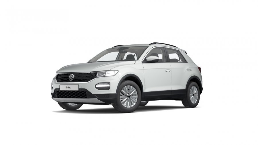 Volkswagen T-Roc, T-Roc Design 1,0 TSI 6G, barva bílá