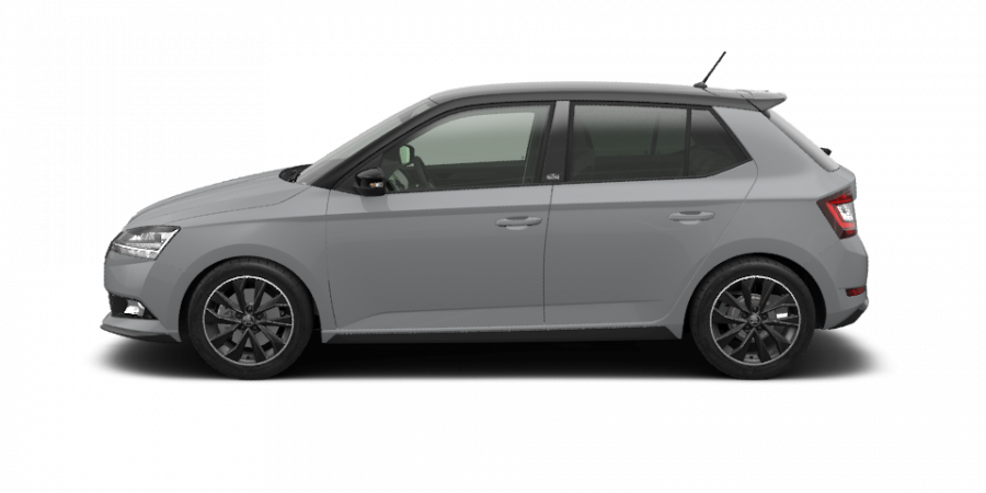 Škoda Fabia, 1,0 TSI 70 kW 5-stup. mech., barva šedá