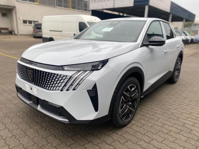 Peugeot 3008, Peugeot 3008 ALLURE Hybrid 145 e-DCS6 - 3404, barva bílá