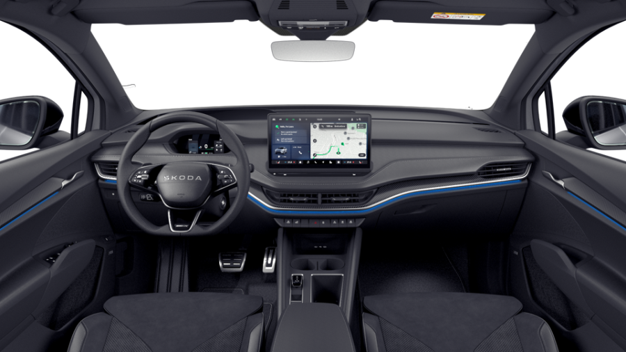 Škoda Elroq, 82 kWh 1° převodovka, barva stříbrná