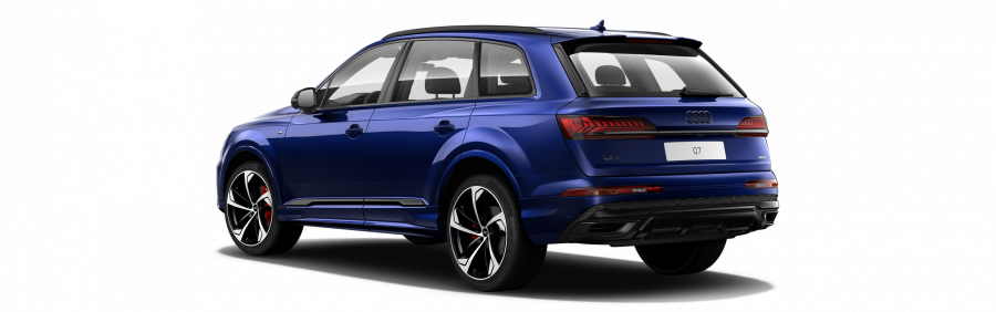 Audi Q7, Q7 S line 50 TDI quattro, barva modrá