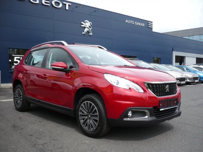 Peugeot 2008, ACTIVE 1.2 PureTech 110 S&S MAN6 paket CITY + GRIP CONTROL, barva červená
