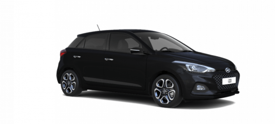 Hyundai i20, 1,25i 55 kW (95 NAT) 5 st. man, barva černá
