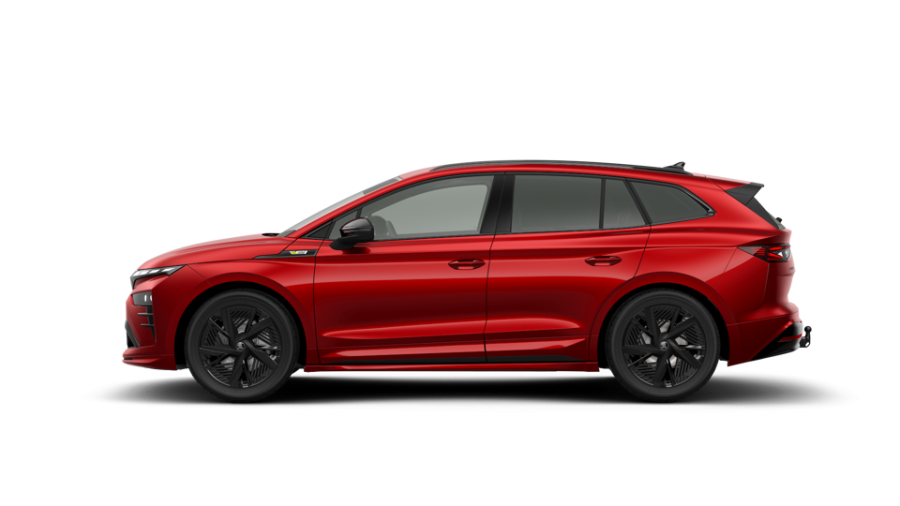 Škoda Enyaq iV, 84 kWh 250,00 kW 1° automatická 4x4, barva červená