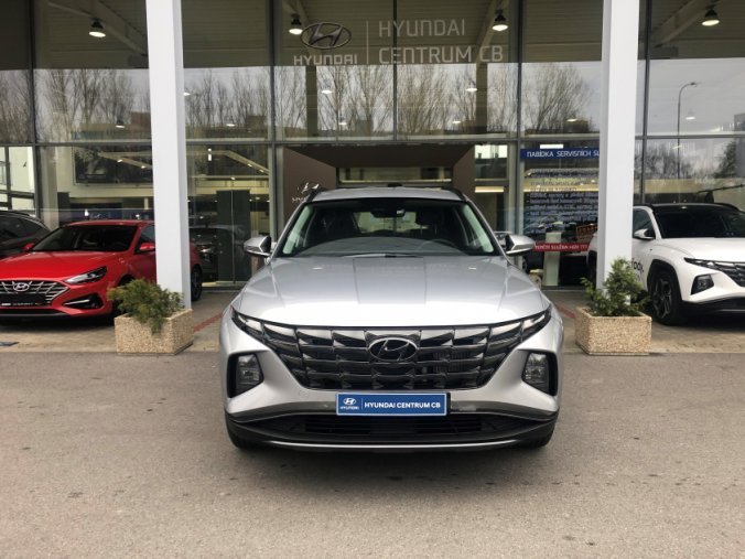 Hyundai Tucson, 1,6 T-GDI 4x2 110 kW 6st. manuální, barva stříbrná