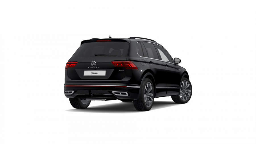 Volkswagen Tiguan, Tiguan R-Line 2,0 TDI 110 kW 4M 7DSG, barva černá