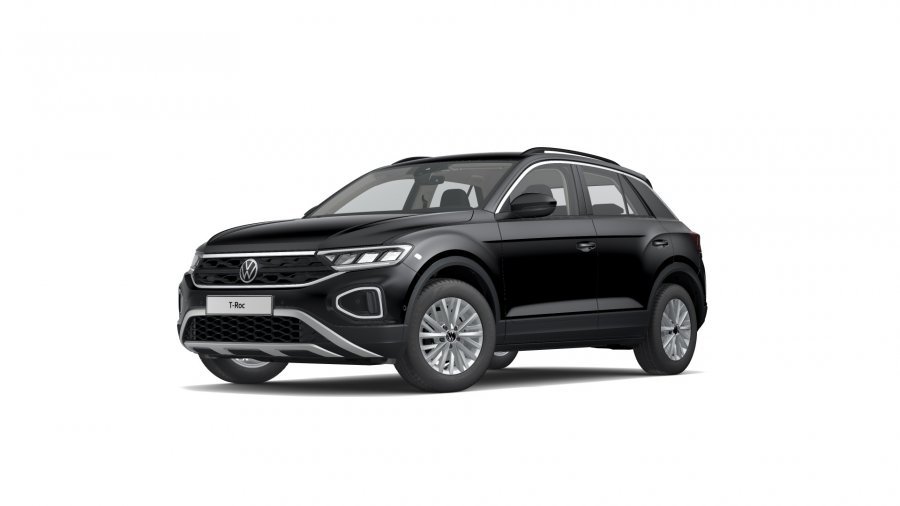 Volkswagen T-Roc, T-Roc Life 1,5 TSI 110 kW 7DSG, barva černá