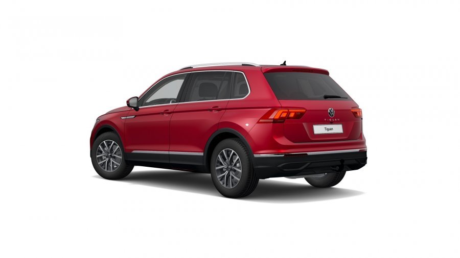 Volkswagen Tiguan, Tiguan Life 2,0 TDI 110 kW 6G, barva červená