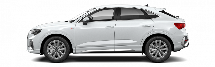 Audi Q3 Sportback, Q3 SB S line 40 TFSI 140 kW q, barva bílá
