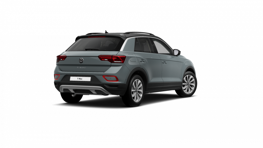 Volkswagen T-Roc, T-Roc Life 1,5 TSI 110 kW 6G, barva modrá