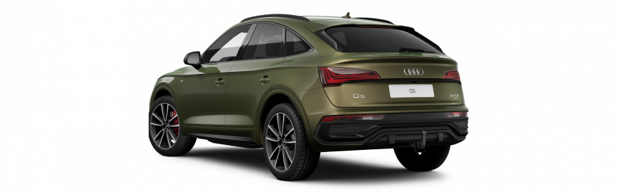 Audi Q5 Sportsback, Q5 SB S line 50 TDI 210kW quattro, barva zelená