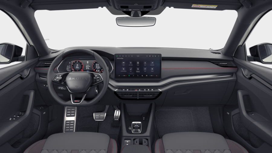 Škoda Octavia, 2,0 TSI 195 kW 7° automatická DSG, barva šedá