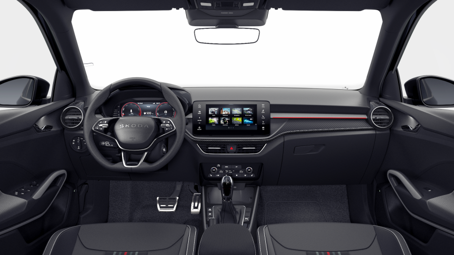 Škoda Fabia, 1,5 TSI 130 kW 7° automatická DSG, barva černá