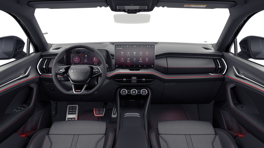 Škoda Kodiaq, 2,0 TSI 195 kW 7° automatická DSG 4x4, barva černá