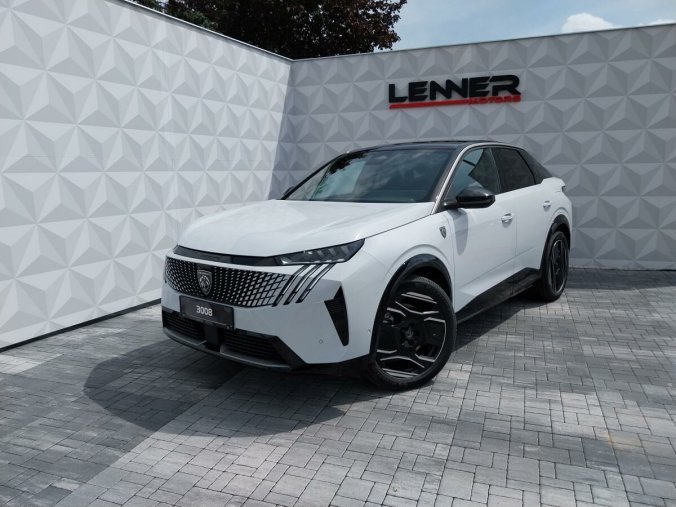 Peugeot 3008, Peugeot 3008 GT Elektromotor 73kWh - SKLAD, barva bílá