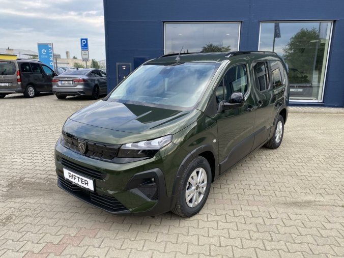 Peugeot Rifter, Peugeot Rifter Long Allure BlueHDi130 EAT8 N1, barva zelená