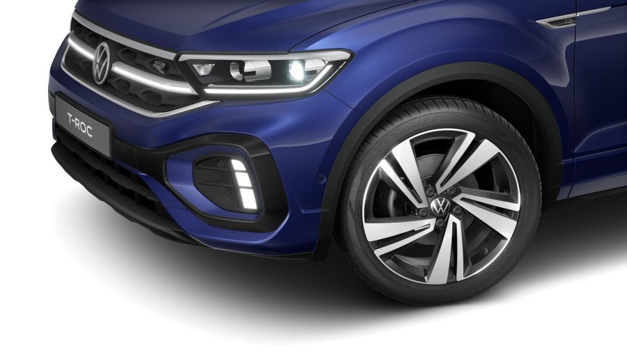 Volkswagen T-Roc, T-Roc R-Line People 1,5 TSI 110 kW 7DSG, barva modrá