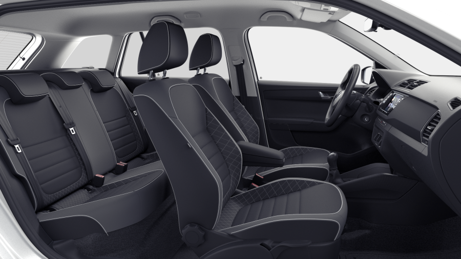 Škoda Fabia, 1,0 TSI 70 kW 5-stup. mech., barva bílá