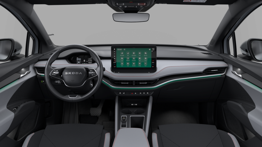 Škoda Elroq, 82 kWh 210 kW 1° převodovka, barva stříbrná